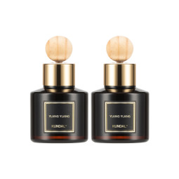 Аромадиффузор для машины "Иланг-Иланг" Kundal Perfume Car Diffuser Ylang Ylang 75ml*2ea