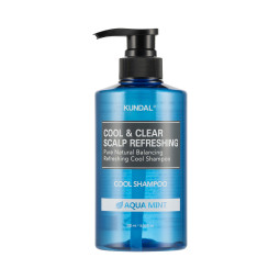 Шампунь освіжаючий "М'ятна вода" Шампунь овіжаючий Kundal Cool & Clear Scalp Refreshing Shampoo Aqua Mint 500ml