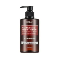 Шампунь против выпадения волос "Лимон & Вербена" Kundal Natural Caffeine & Intensive Scalp Care Shampoo Lemon Verbena 500ml
