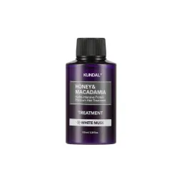 Кондиціонер-маска для волосся "Білий мускус" Kundal Honey & Macadamia Treatment White Musk 100ml