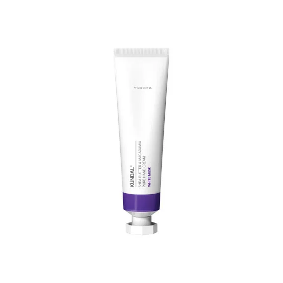 Крем для рук "Белый мускус" Kundal Shea Butter & Macadamia Pure Hand Cream White Musk 50ml Крем для рук "Белый мускус" Kundal Shea Butter & Macadamia Pure Hand Cream White Musk 50ml