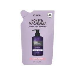 Рефіл кондиціонеру Kundal Honey & Macadamia Protein Treatment Refill Pack Baby Powder 400ml