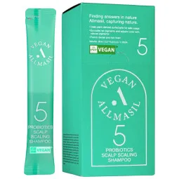 Шампунь для глибкого очищення шкіри голови Allmasil 5 Probiotics Scalp Scaling Shampoo Stick Pouch 8ml*20еа (упаковка)