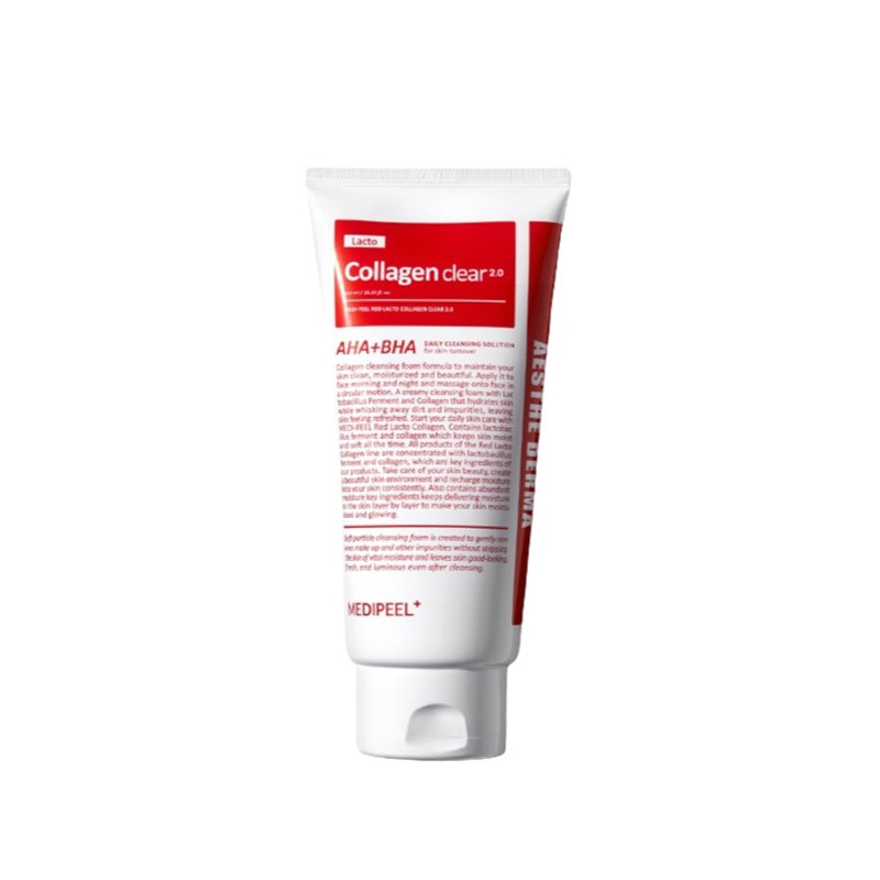 Миниатюра Пенка для умывания с коллагеном Medi-Peel Lacto Collagen Clear Foam Cleanser 2.0 15ml Миниатюра Пенка для умывания с коллагеном Medi-Peel Lacto Collagen Clear Foam Cleanser 2.0 15ml