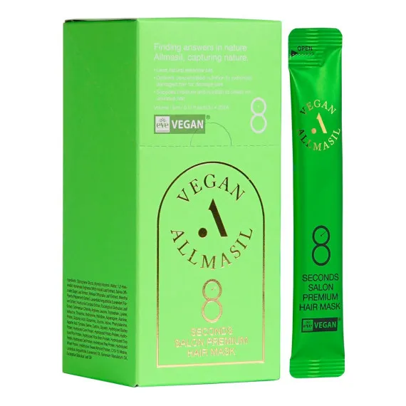 Маска для волос Allmasil 8 Seconds Salon Premium Hair Mask Stick Pouch 8ml*20еа (пачка) Маска для волос Allmasil 8 Seconds Salon Premium Hair Mask Stick Pouch 8ml*20еа (пачка)