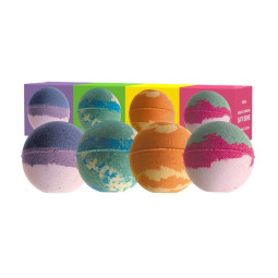 Набір бомбочок для ванни Kundal Bubble & Sparkling Bath Bomb Space Collection