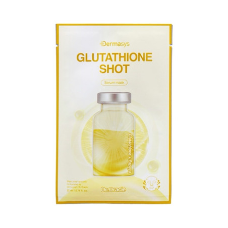 Маска для лица тканевая осветляющая Dr. Oracle Glutathione Shot Serum Mask 1ea