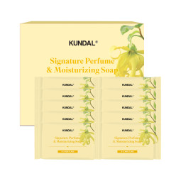 Мыло для тела парфюмированное "Иланг-Иланг" Kundal Signature Perfume & Moisturizing Soap Ylang-Ylang 85g (1 шт)