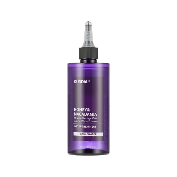 Маска-філер для волосся "Дитяча Присипка" Kundal Honey&Macadamia Miracle Damage Care Water Treatment Baby Powder 300ml Маска-філер для волосся "Дитяча Присипка" Kundal Honey&Macadamia Miracle Damage Care Water Treatment Baby Powder 300ml