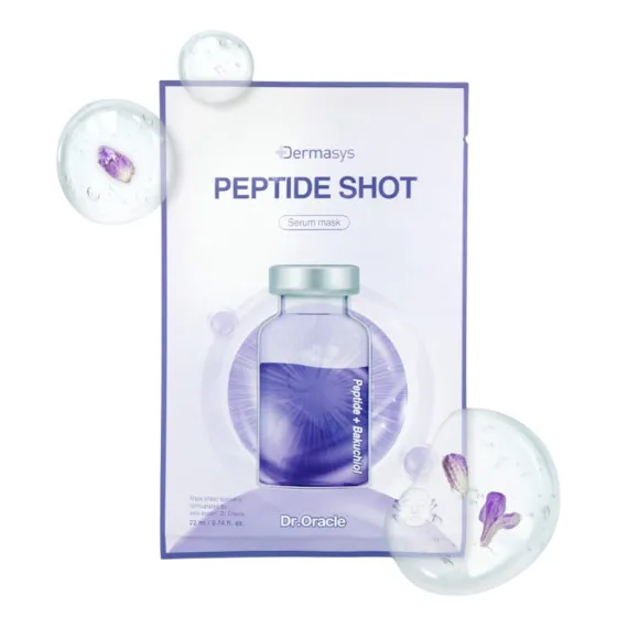 Маска для обличчя антивікова Dr. Oracle Peptide Shot Serum Mask 1ea