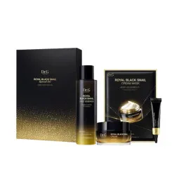 Набор для лица омолаживающий с муцином улитки Dr.G Royal Black Snail Special Set