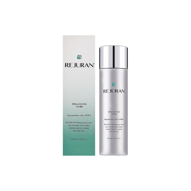 Тонер для лица балансирующий с полинуклеотидами Rejuran Rebalancing Toner 120ml + маска в подарок