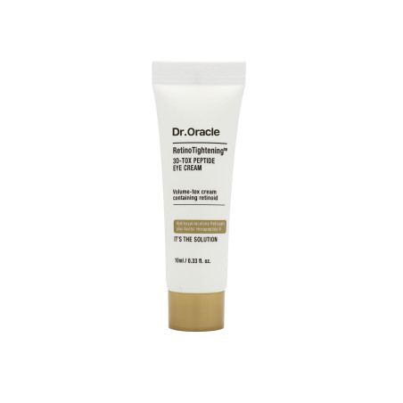 Крем для очей з ретинолом нового покоління Dr. Oracle RetinoTightening 3D-TOX Peptide Eye Cream 10ml