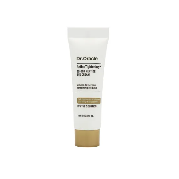 Крем для очей з ретинолом нового покоління Dr. Oracle RetinoTightening 3D-TOX Peptide Eye Cream 10ml