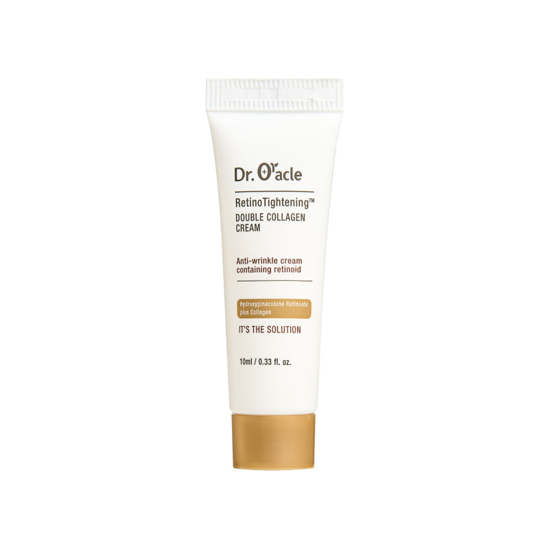 Крем для обличчя антивіковий з ретинолом і колагеном Dr. Oracle Retino Tightening Double Collagen Cream 10ml Крем для обличчя антивіковий з ретинолом і колагеном Dr. Oracle Retino Tightening Double Collagen Cream 10ml
