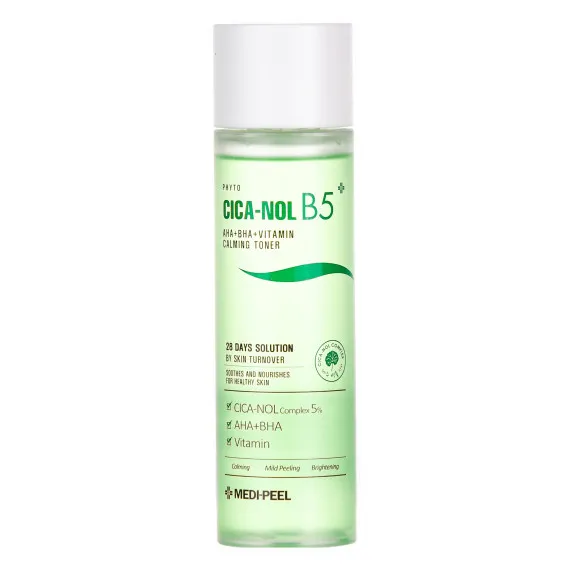 Мініатюра Тонер для обличчя Medi-Peel Cica-Nol B5 AHA BHA Vitamin Calming Toner 30ml