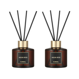 Аромадифузор для дому "Поцілунок води" Kundal Perfume Diffuser Aqua Kiss 200ml*2ea (набір 2шт)