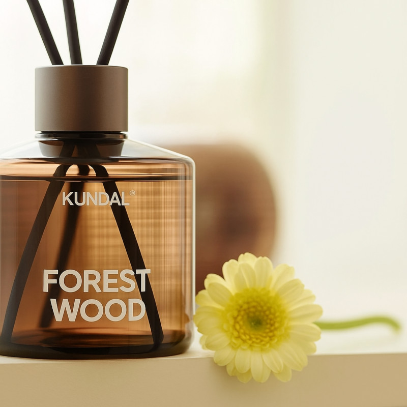 Аромадиффузор для дома "Древесный Лес" Kundal Perfume Diffuser Aroma Edition Forest Wood 200ml*2ea (набор)