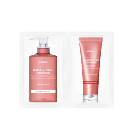 Пробнік Шампунь + Кондиціонер Kundal Protein Bonding Violet Muguet 10ml+10ml