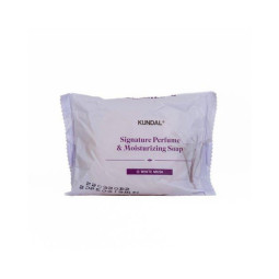 Мило для тіла парфумоване "Білий Мускус" Kundal Signature Perfume & Moisturizing Soap White Musk 85g (1 шт)