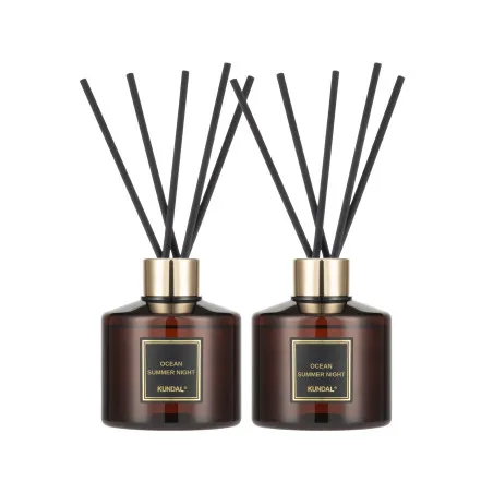 Аромадифузор для дому "Літня ніч біля океану" Kundal Perfume Diffuser Ocean Summer Night 200ml*2ea (набір)