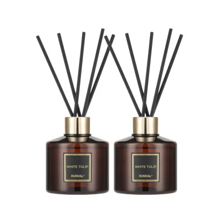 Аромадиффузор для дома "Белый тюльпан" Kundal Perfume Diffuser White Tulip 200ml*2ea (набop)