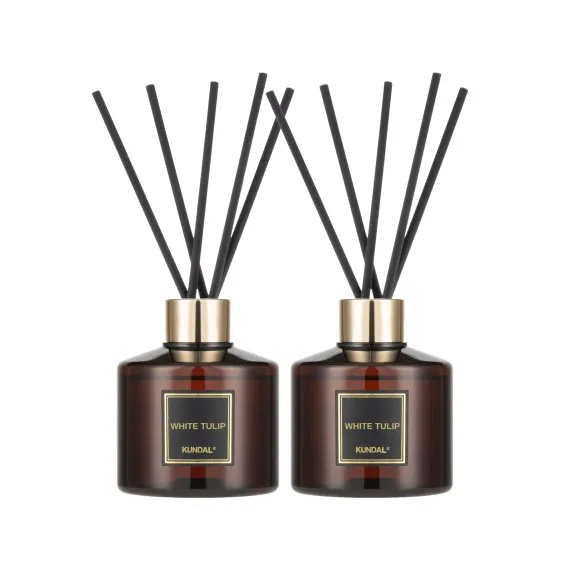 Аромадиффузор для дома "Белый тюльпан" Kundal Perfume Diffuser White Tulip 200ml*2ea (набop) Аромадиффузор для дома "Белый тюльпан" Kundal Perfume Diffuser White Tulip 200ml*2ea (набop)
