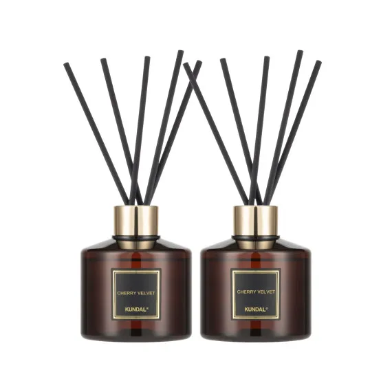 Аромадифузор для дому "Вишневий оксамит" Kundal Perfume Diffuser Cherry Velvet 200ml*2ea (набір) Аромадифузор для дому "Вишневий оксамит" Kundal Perfume Diffuser Cherry Velvet 200ml*2ea (набір)