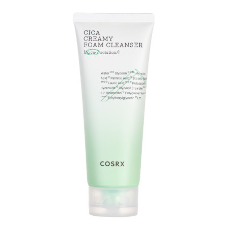 Пенка для умывания кремовая успокаивающая CosRX Pure Fit Cica Creamy Foam Cleanser 150ml