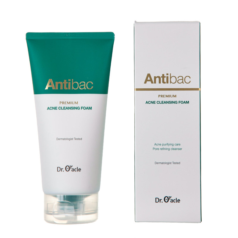 Пінка для вмивання антибактеріальна Dr. Oracle Antibac Premium Acne Cleansing Foam 180ml