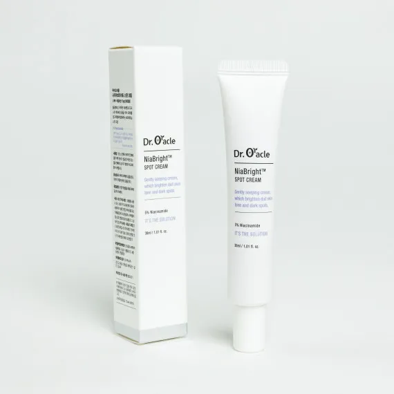Крем для лица точечный против пигментации и постакне Nia Bright Spot Cream Dr. Oracle 30ml Крем для лица точечный против пигментации и постакне Nia Bright Spot Cream Dr. Oracle 30ml