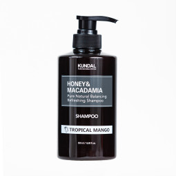 Шампунь восстанавливающий "Тропическое манго" Kundal Honey & Macadamia Nature Shampoo Tropical Mango 500ml 