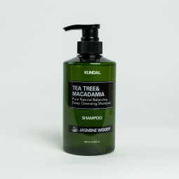 Шампунь Tea Tree & Macadamia Deep Cleansing Shampoo Jasmine Woody 500ml Kundal