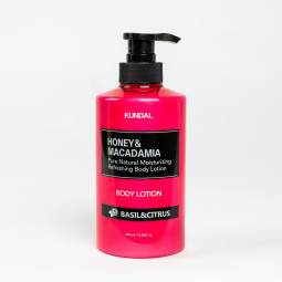 Лосьон для тела "Базилик & Цитрусовые" Kundal Honey & Macadamia Body Lotion Basil & Citrus 500ml 