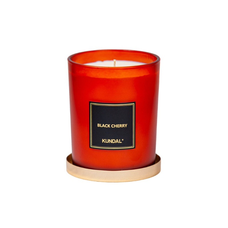 Аромасвіча Perfume Natural Soy Candle Black Cherry 500g Kundal