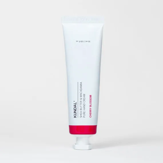 Крем для рук "Вишневий Цвіт" Kundal Shea Butter & Macadamia Pure Hand Cream Cherry Blossom 50ml