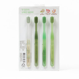 Зубная щётка с зелёным чаем Plesia Therapy Green Median