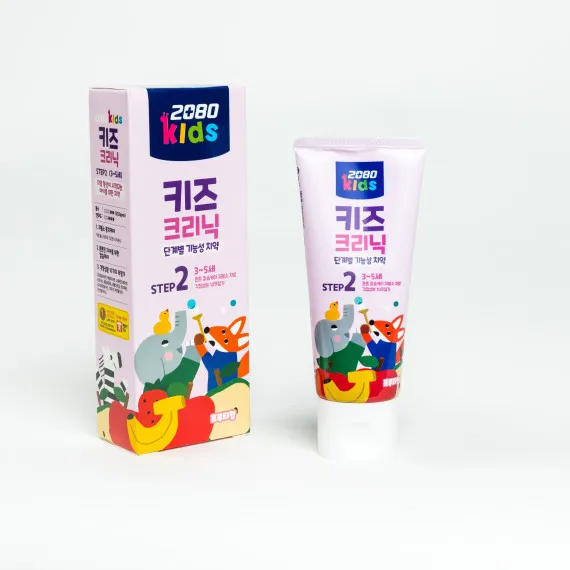 Зубная паста детская "Фрукты" 2080 Kids Clinic Step 2 Fruity Toothpaste 80g