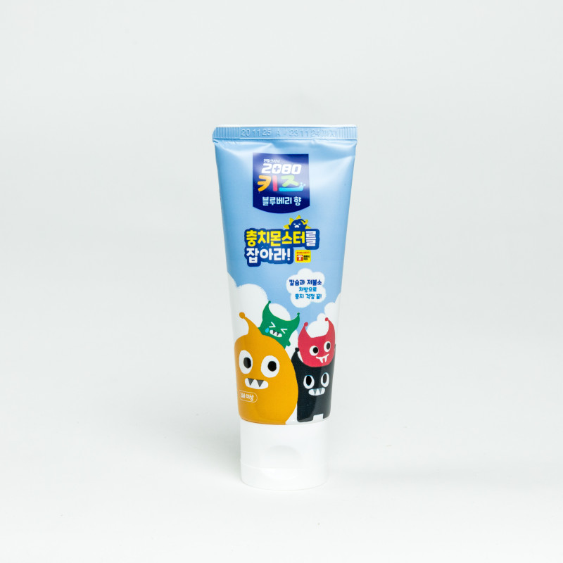 Зубная паста детская "Черника" 2080 Kids Monster Catch Toothpaste 80g 