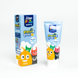 Зубная паста детская "Черника" 2080 Kids Monster Catch Toothpaste 80g 