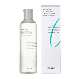 Тонер для лица с витамином С и кислотами CosRX Refresh AHA/BHA Vitamin C Daily Toner 280ml