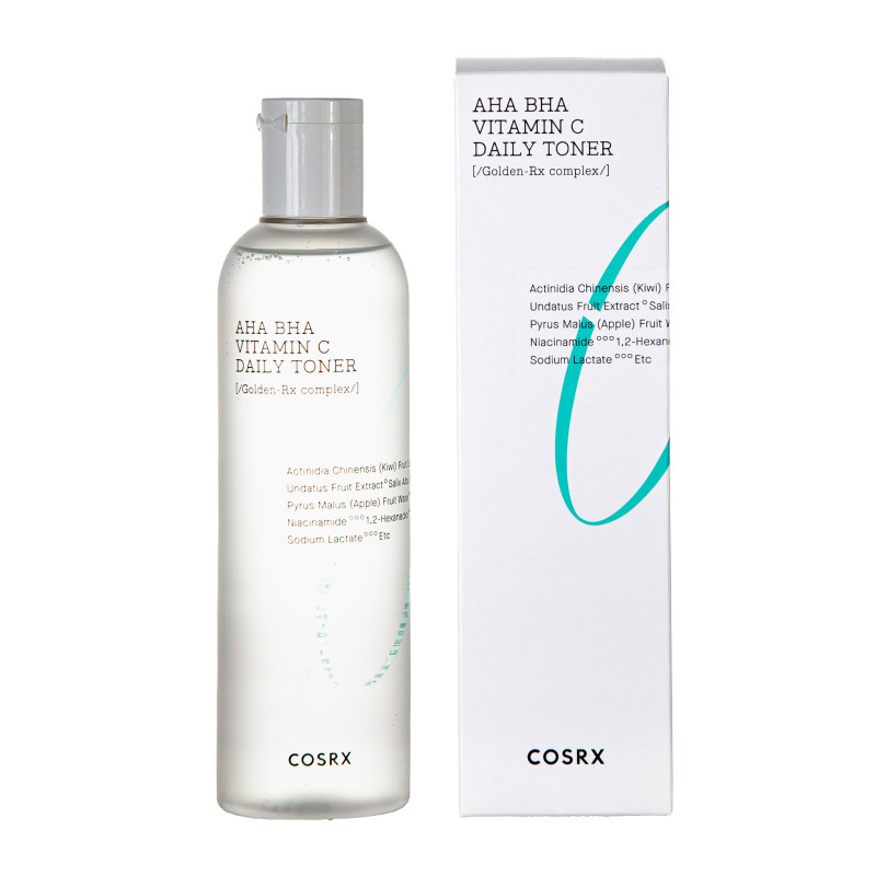 Тонер для обличчя з вітаміном С та кислотами CosRX Refresh AHA/BHA Vitamin C Daily Toner 280ml