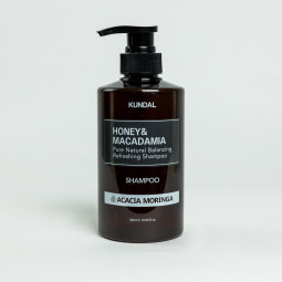 Шампунь восстанавливающий "Акация & Моринга" Kundal Honey & Macadamia Nature Shampoo Acacia Moringa 500ml 