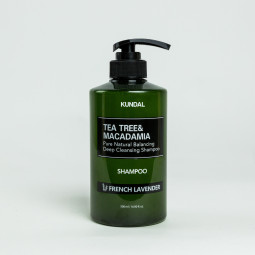 Шампунь Tea Tree & Macadamia Deep Cleansing Shampoo Aroma Edition French Lavender 500ml Kundal