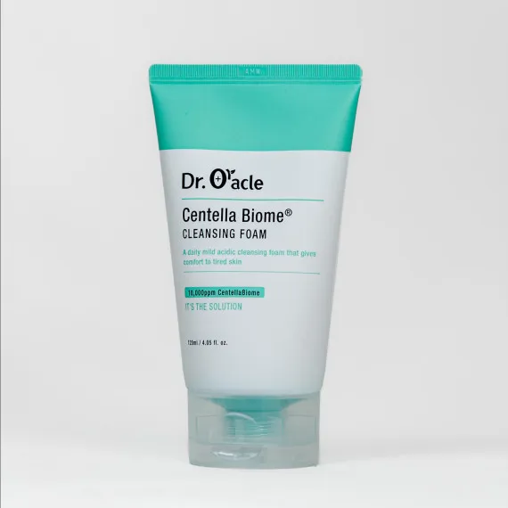 Пенка для умывания успокаивающая Dr.Oracle Centella Biome Cleansing Foam 120ml 