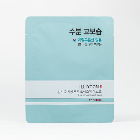 Маска для лица тканевая увлажняющая с гиалуроновой кислотой Illiyoon Hyaluronic Moisture Mask 25g 