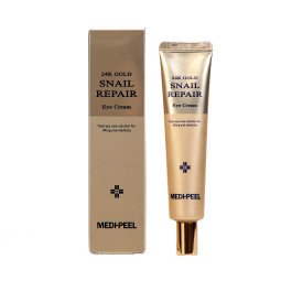Крем д/очей відновлюючий з муцином равлика і золотом Medi-Peel 24K Gold Snail Repair Eye Cream 40ml