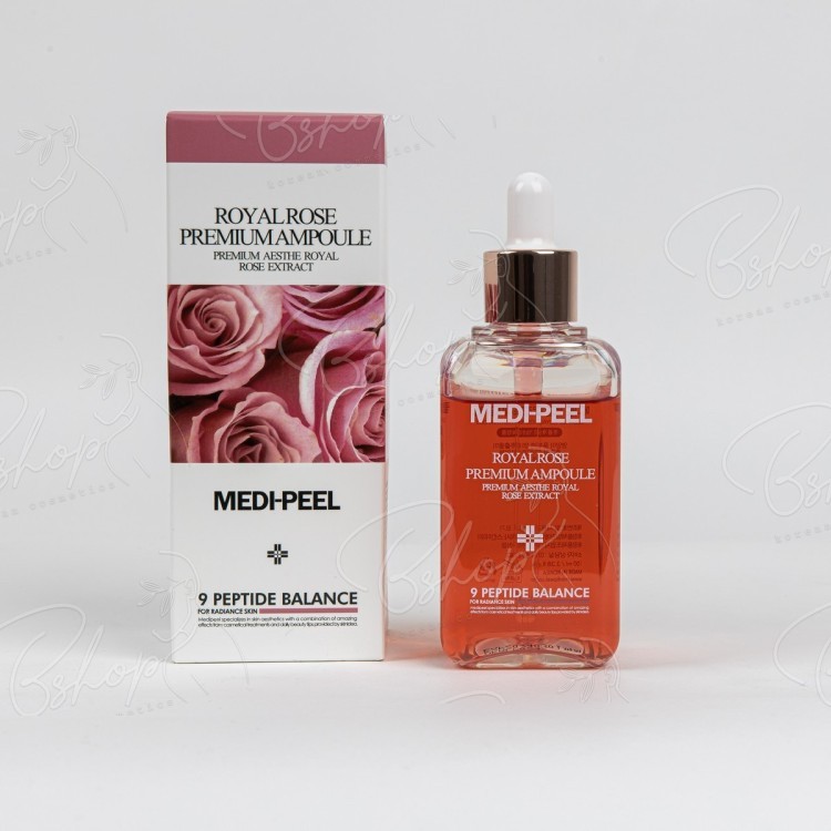 Сироватка для обличчя Luxury Royal Rose Ampoule Medipeel 100ml - bshop 02