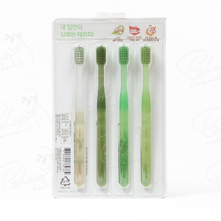 Зубна щітка з зеленим чаєм - bshop 01 